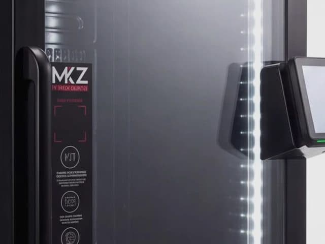 LED-verlichting en slim scherm op de deur